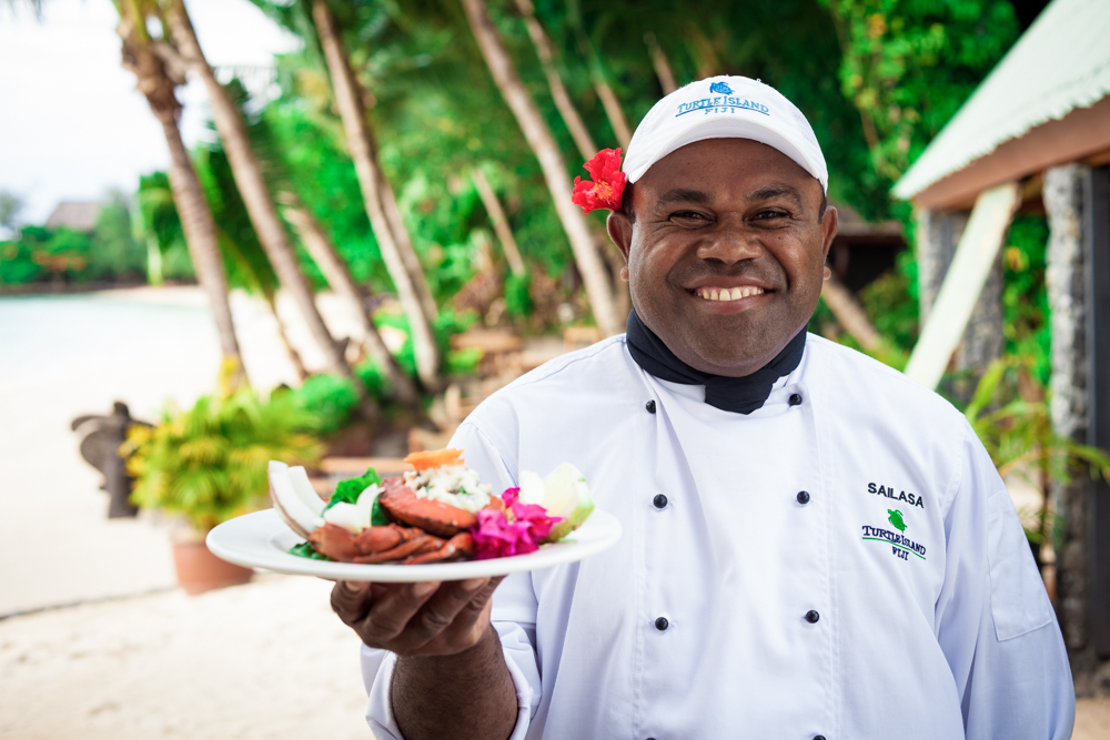 luxury travel island food