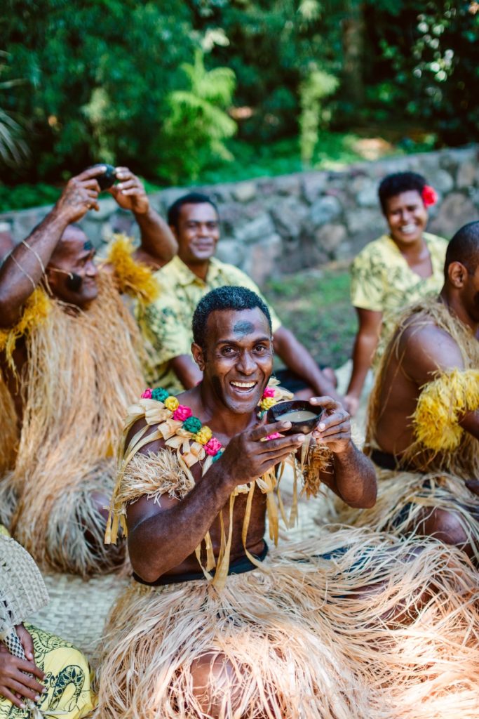 Traditional Fijian kava ceremony celebrating local customs and cultural heritage.